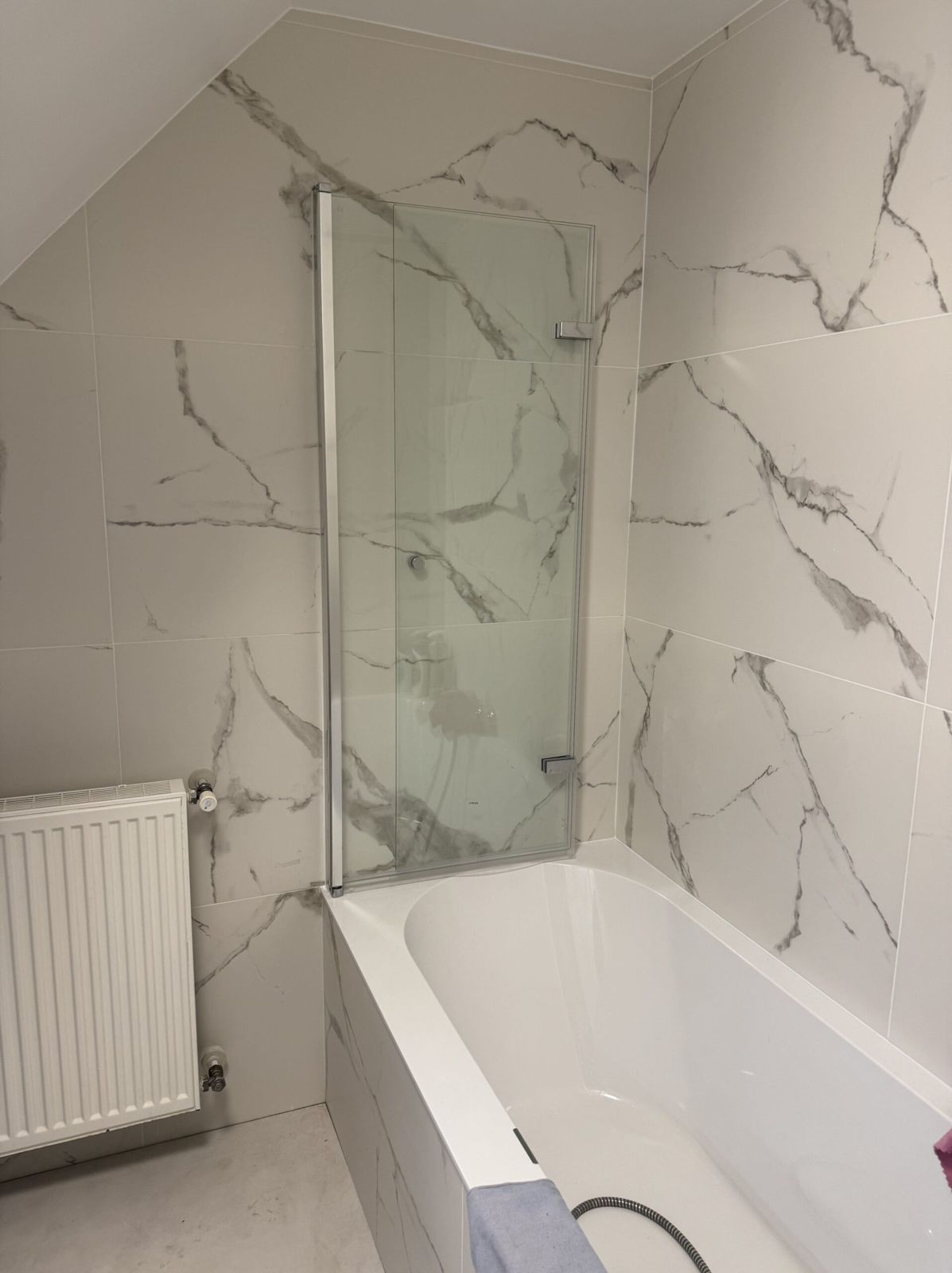 Salle de bain rénovée par Entreprises Wauters en Brabant wallon